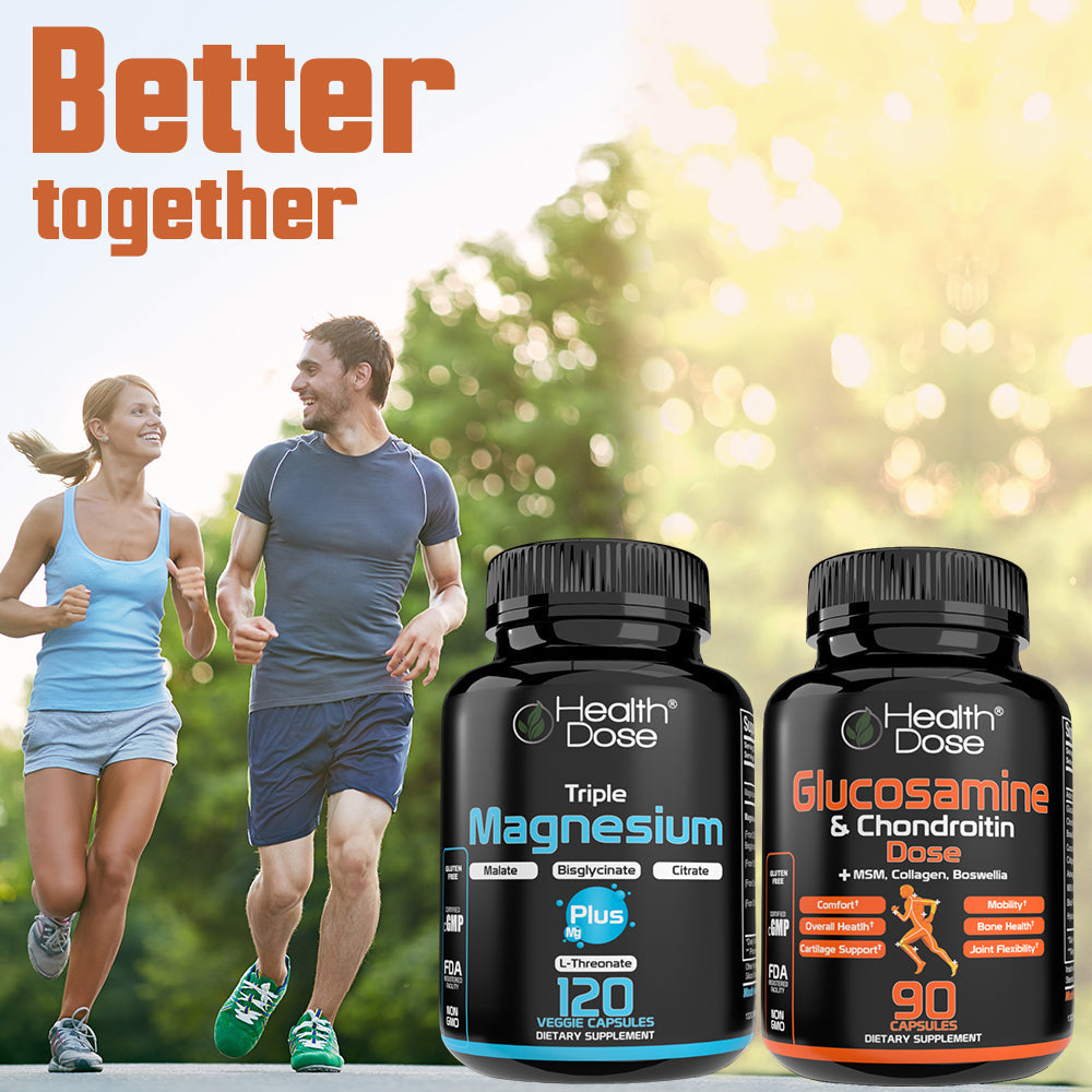Health Dose Triple Magnesium + L-threonate.120 Capsules 6
