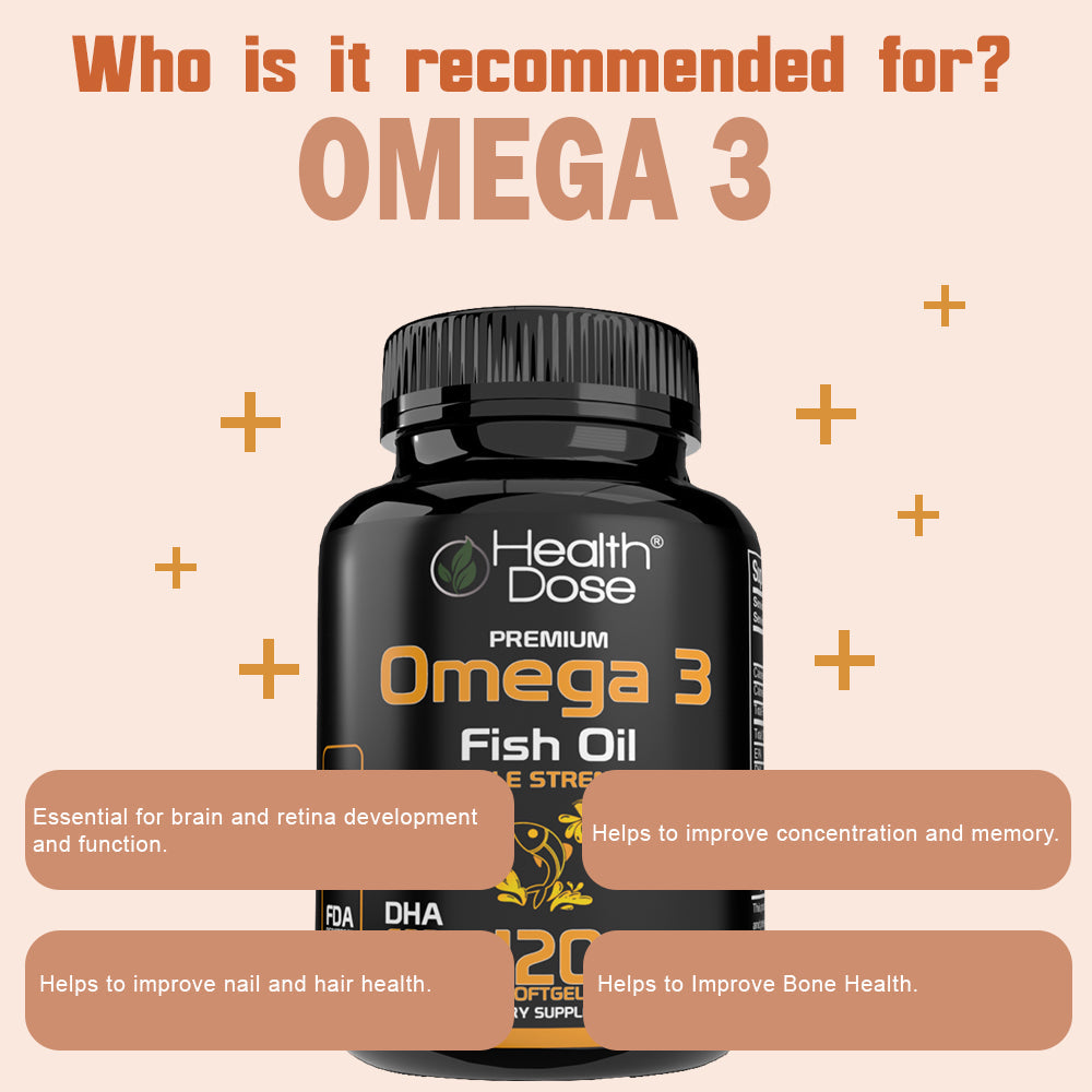 Premium Omega 3 Fish Oil Triple Strength. 120 Softgels 7